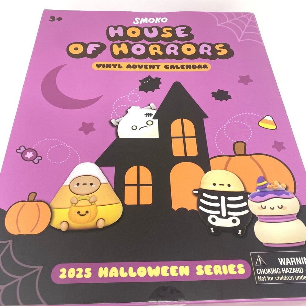 Smoko House Of Horrors 2025 Vinyl Toys Advent Calendar Halloween 13pc Set New - Picture 7 of 7